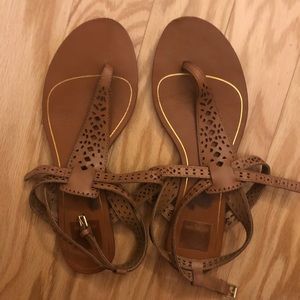 Dolce Vita strappy brown sandals
